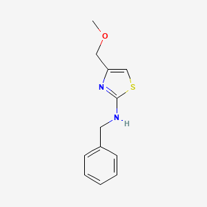 N-Benzyl-4-(methoxymethyl)-1,3-thiazol-2-amine
