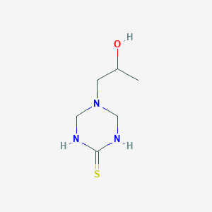 5-(2-Hydroxypropyl)-1,3,5-triazinane-2-thione