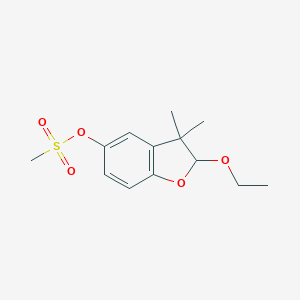 molecular formula C13H18O5S B166128 乙氟磺草胺 CAS No. 26225-79-6
