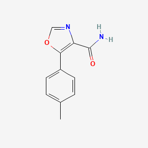 4-Oxazolecarboxamide, 5-(4-methylphenyl)-