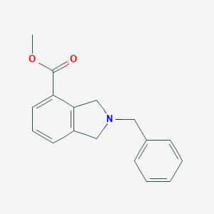 molecular formula C17H17NO2 B166133 Methyl 2-benzylisoindoline-4-carboxylate CAS No. 127168-92-7