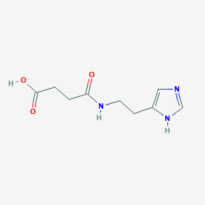 molecular formula C9H13N3O3 B1661411 Hapten C CAS No. 90579-19-4