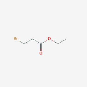 molecular formula C5H9BrO2 B166144 Ethyl 3-bromopropionate CAS No. 539-74-2