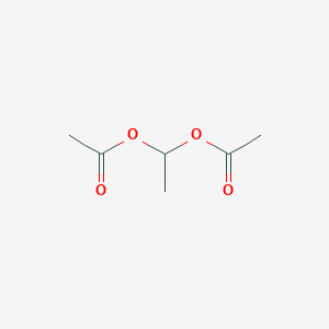 molecular formula C6H10O4 B166149 Ethylidene diacetate CAS No. 542-10-9