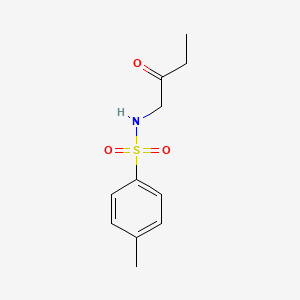 molecular formula C11H15NO3S B1661528 4-Methyl-N-(2-oxobutyl)benzenesulfonamide CAS No. 918954-49-1