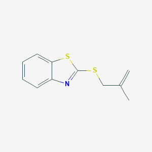 2-(2-Methylprop-2-enylsulfanyl)-1,3-benzothiazole