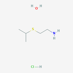 molecular formula C5H14ClNS B1661613 2-(Isopropylthio)ethanamine hydrochloride hydrate CAS No. 927-69-5