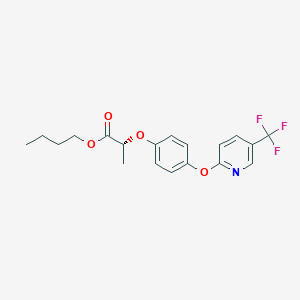 molecular formula C19H20F3NO4 B166164 Fluazifop-P-butyl CAS No. 79241-46-6
