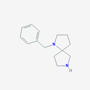 molecular formula C14H20N2 B166166 1-Benzyl-1,7-diazaspiro[4.4]nonane CAS No. 128244-01-9