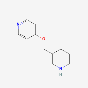 4-(Piperidin-3-ylmethoxy)pyridine