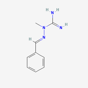 2-Benzylidene-1-methylhydrazinecarboximidamide hydroiodide