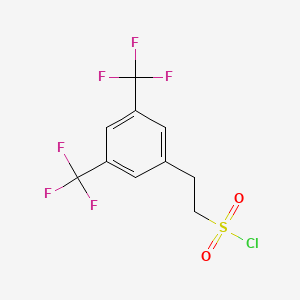 2-[3,5-Bis(trifluoromethyl)phenyl]ethanesulfonyl chloride
