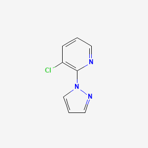 3-chloro-2-(1H-pyrazol-1-yl)pyridine