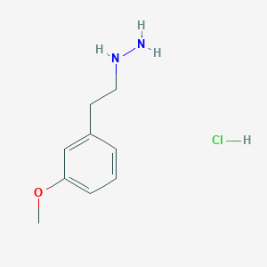 1-(3-Methoxyphenethyl)hydrazine hydrochloride