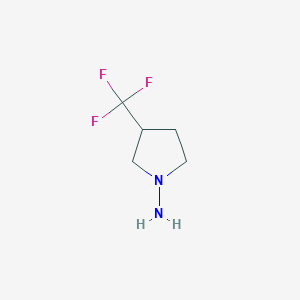 3-(Trifluoromethyl)pyrrolidin-1-amine