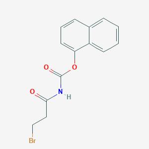 naphthalen-1-yl N-(3-bromopropanoyl)carbamate