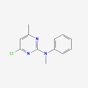 4-Chloro-N,6-dimethyl-N-phenylpyrimidin-2-amine