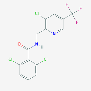 molecular formula C14H8Cl3F3N2O B166169 Fluopicolide CAS No. 239110-15-7
