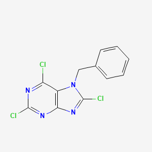 7-Benzyl-2,6,8-trichloro-7H-purine