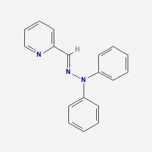 N-phenyl-N-[(E)-pyridin-2-ylmethylideneamino]aniline