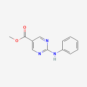 B1661702 Methyl 2-anilinopyrimidine-5-carboxylate CAS No. 937796-09-3
