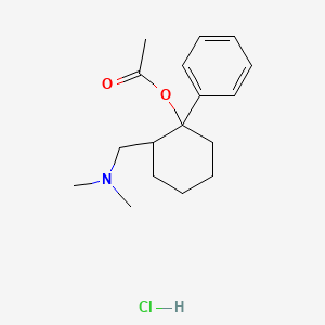 2-((Dimethylamino)methyl)-1-phenylcyclohexanol acetate hydrochloride