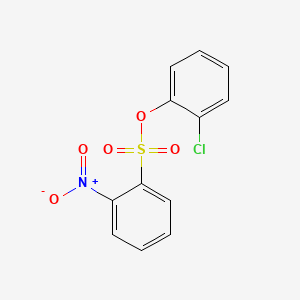 Chlorophenyl 2-nitrobenzenesulphonate