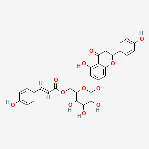 molecular formula C30H28O12 B1661732 6''-对香豆酰普鲁宁 CAS No. 94392-49-1
