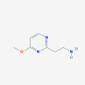 molecular formula C7H11N3O B1661740 2-(4-Methoxypyrimidin-2-YL)ethan-1-amine CAS No. 944899-23-4