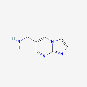B1661742 Imidazo[1,2-A]pyrimidin-6-ylmethanamine CAS No. 944903-09-7