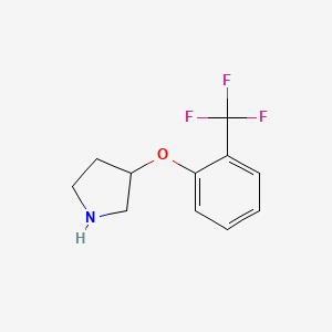 3-[2-(Trifluoromethyl)phenoxy]pyrrolidine
