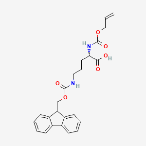 molecular formula C24H26N2O6 B1661756 Aloc-L-Orn(Fmoc)-OH CAS No. 947401-27-6