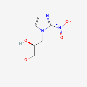 1H-Imidazole-1-ethanol, alpha-(methoxymethyl)-2-nitro-, (R)-