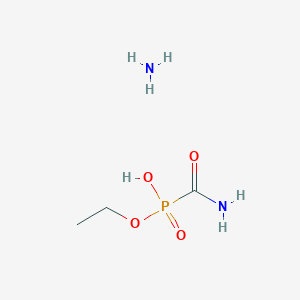 molecular formula C3H11N2O4P B166179 Fosamine ammonium CAS No. 25954-13-6