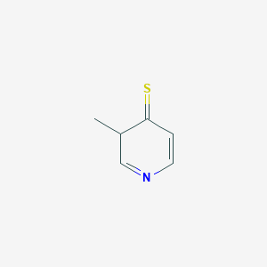 molecular formula C6H7NS B1661794 3-Methyl-4(3H)-pyridinethione CAS No. 953018-24-1