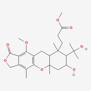 molecular formula C26H36O8 B1661836 Austalide H CAS No. 96817-10-6