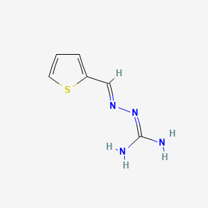 Hydrazine, 1-amidino-2-(thenylidene)-