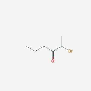 molecular formula C6H11BrO B1661872 2-Bromohexan-3-one CAS No. 98442-06-9