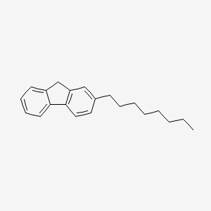 molecular formula C21H26 B1661888 2-octyl-9H-fluorene CAS No. 99012-34-7