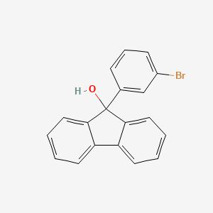 molecular formula C19H13BrO B1661915 9-(3-bromophenyl)-9H-Fluoren-9-ol CAS No. 1086641-47-5