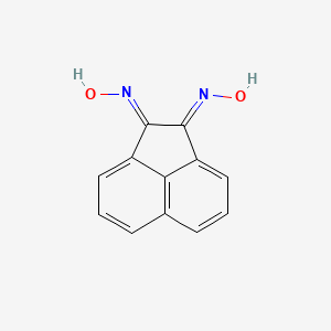 molecular formula C12H8N2O2 B1661924 1,2-Dihydroacenaphthylen-1,2-dion-dioxim CAS No. 1932-08-7