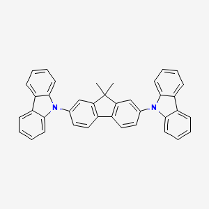 9,9'-(9,9-Dimethyl-9H-fluorene-2,7-diyl)bis(9H-carbazole)