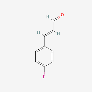 molecular formula C9H7FO B1661933 4-Fluorocinnamaldehyde CAS No. 24654-55-5