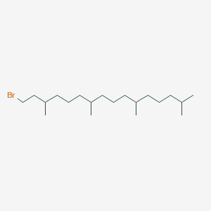 molecular formula C20H41B B1661939 Hexadecane, 1-bromo-3,7,11,15-tetramethyl- CAS No. 2791-57-3