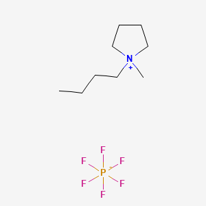 molecular formula C9H20F6NP B1661947 1-Butyl-1-methylpyrrolidinium hexafluorophosphate CAS No. 330671-29-9