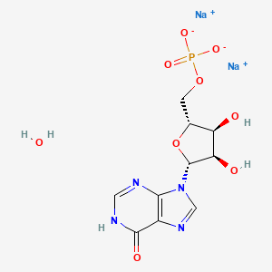 molecular formula C11H15N4Na2O8P B1661948 Inosine 5'-monophosphate disodium salt hydrate CAS No. 352195-40-5