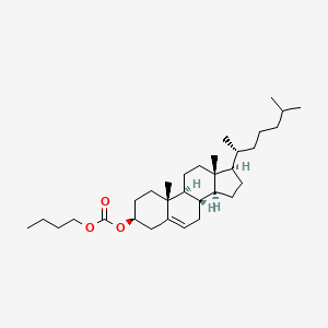 molecular formula C32H54O3 B1661952 胆固醇丁基碳酸酯 CAS No. 41371-14-6