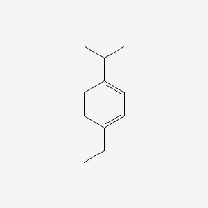 molecular formula C11H16 B1661954 苯，1-乙基-4-(1-甲基乙基)- CAS No. 4218-48-8