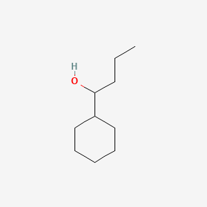 molecular formula C10H20O B1661959 1-Cyclohexyl-1-butanol CAS No. 4352-42-5