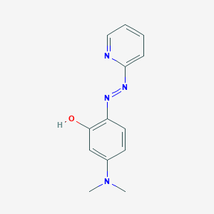 molecular formula C13H14N4O B1661965 2-(2-Pyridylazo)-5-dimethylaminophenol CAS No. 50783-80-7